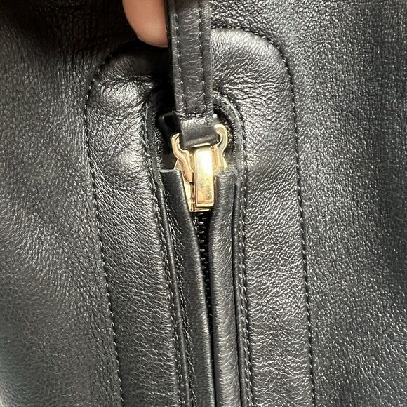 Valentino Black Nappa Leather Mid-Calf Pointed Toe Boots Size 39.5 US 9 - Picture 10 of 16